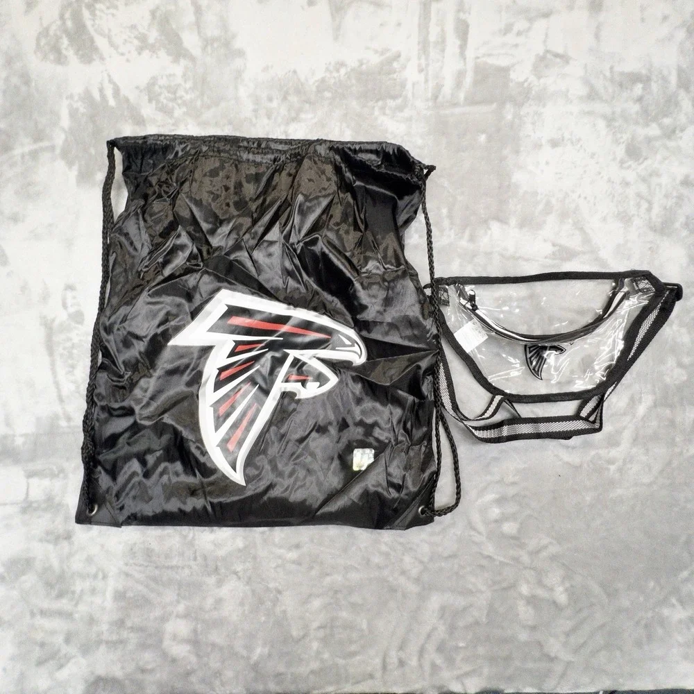 NFL SGA Atlanta Falcons Drawstring Backpack And Fanny Pack